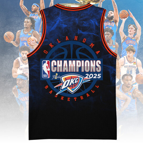 Oklahoma City Thunder Basketball Jersey - TANTN 14318
