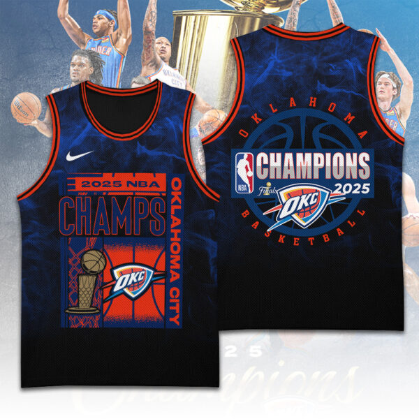 Oklahoma City Thunder Basketball Jersey - TANTN 14318