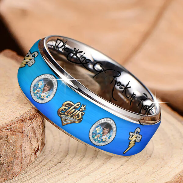 Elvis Presley Custom Alloy Ring - TANTN 14332