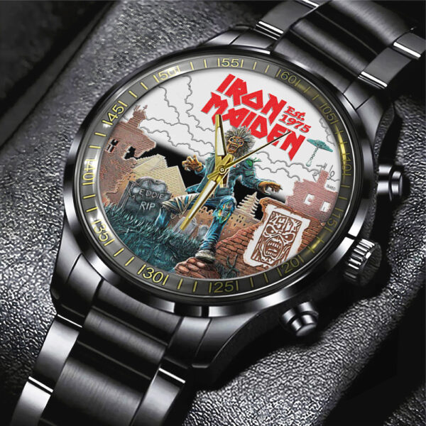 IRMA Black Stainless Steel Watch - TANTN 14336