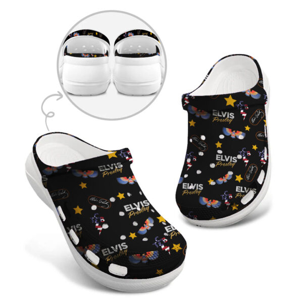 Elvis Presley Women’s Height Increasing Crocs - TANTN 14367