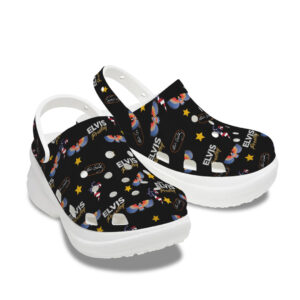 Elvis Presley Women’s Height Increasing Crocs - TANTN 14367