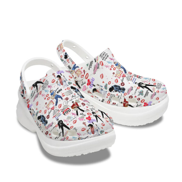 Elvis Presley Women’s Height Increasing Crocs - TANTN 14370