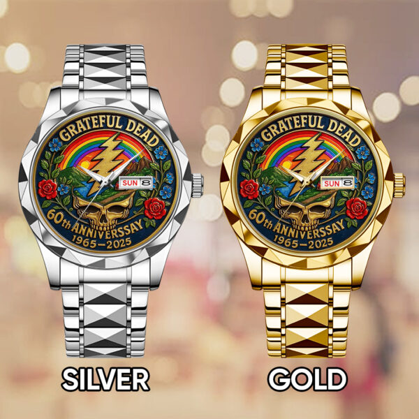 Grateful Dead Alloy Luxury Quartz Watch - TANTN 14403