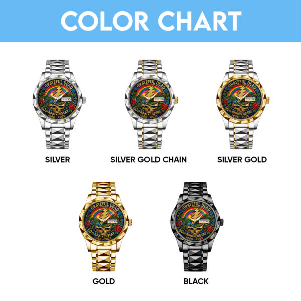 Grateful Dead Alloy Luxury Quartz Watch - TANTN 14403