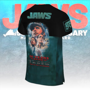 Jaws 3D Football Jersey - TANTN 14447