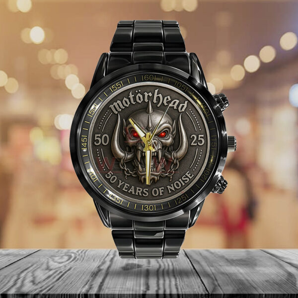 Motörhead Band Black Stainless Steel Watch - TANTN 14473