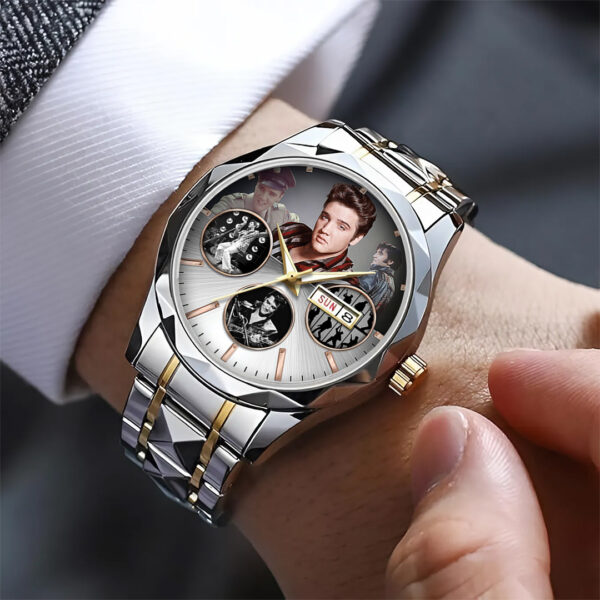 Elvis Presley Alloy Luxury Quartz Watch - TANTN 14498