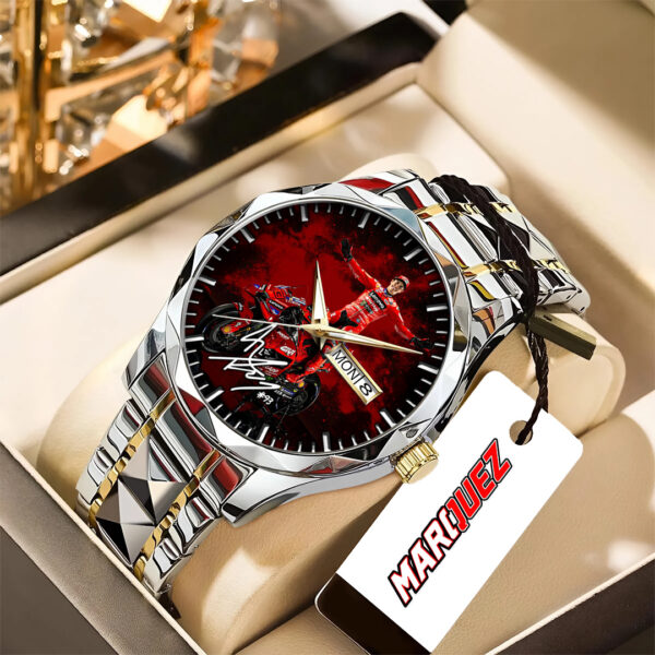 Ducati Lenovo Team x Marc Marquez Alloy Luxury Quartz Watch - TANTN 14509