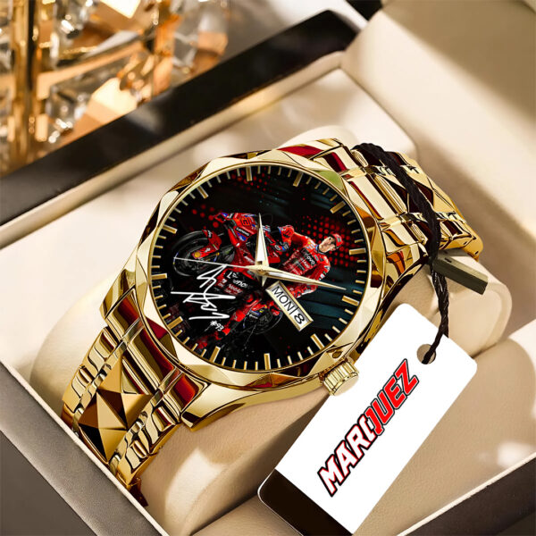 Ducati Lenovo Team x Marc Marquez Alloy Luxury Quartz Watch - TANTN 14510