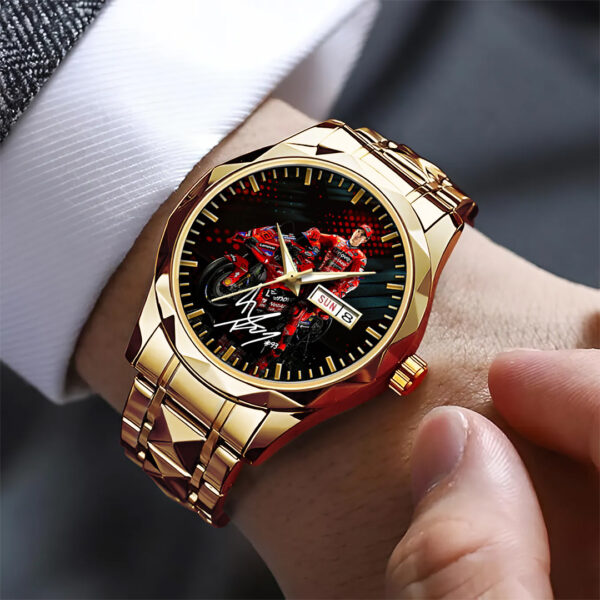 Ducati Lenovo Team x Marc Marquez Alloy Luxury Quartz Watch - TANTN 14510