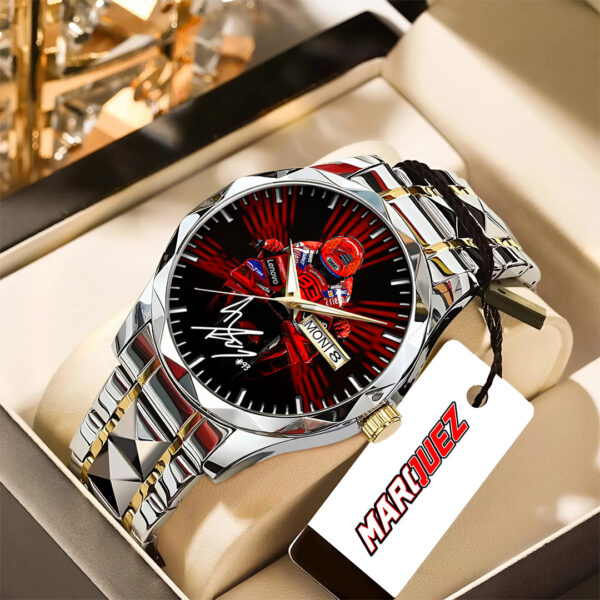 Ducati Lenovo Team x Marc Marquez Alloy Luxury Quartz Watch - TANTN 14511