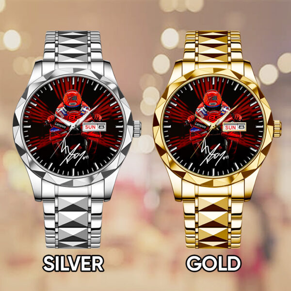 Ducati Lenovo Team x Marc Marquez Alloy Luxury Quartz Watch - TANTN 14511