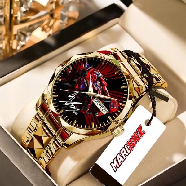 Ducati Lenovo Team x Marc Marquez Alloy Luxury Quartz Watch - TANTN 14512