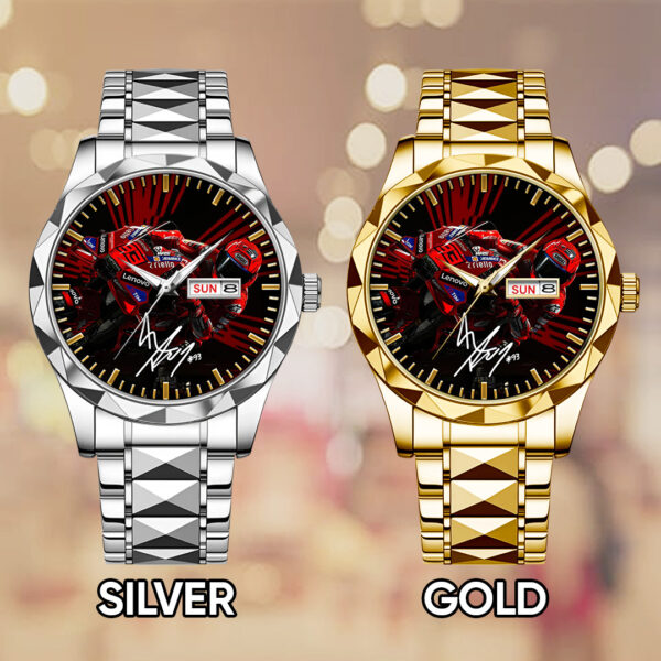 Ducati Lenovo Team x Marc Marquez Alloy Luxury Quartz Watch - TANTN 14512