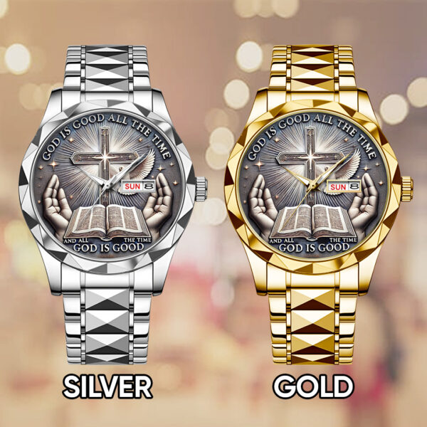 God is Good Alloy Luxury Quartz Watch - TANTN 14535