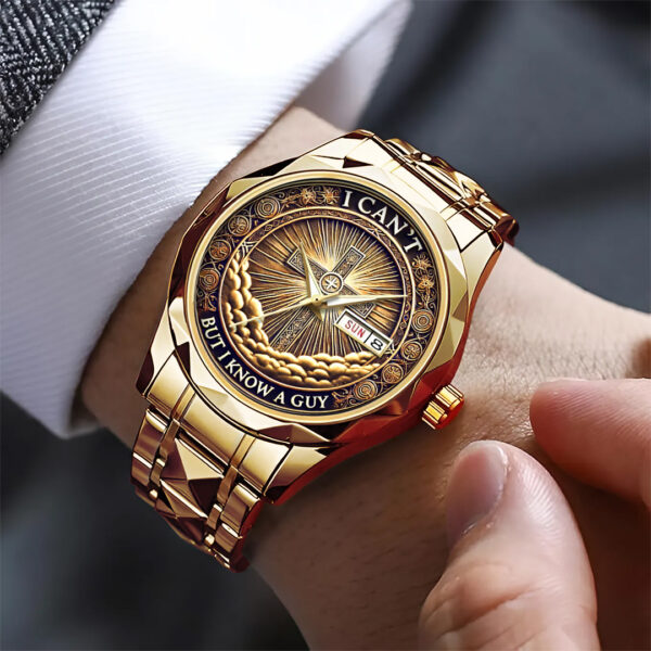 In God We Trust Alloy Luxury Quartz Watch - TANTN 14536