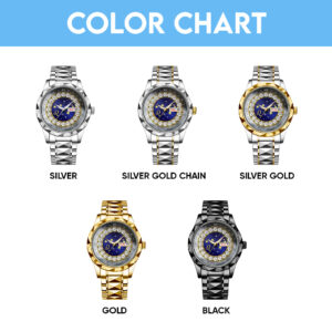 Zodiac x Leo Alloy Luxury Quartz Watch - TANTN 14579