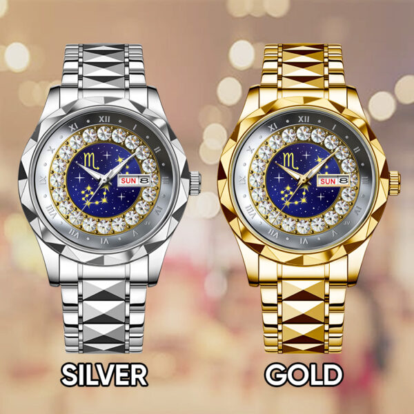 Zodiac x Scorpio Alloy Luxury Quartz Watch - TANTN14580