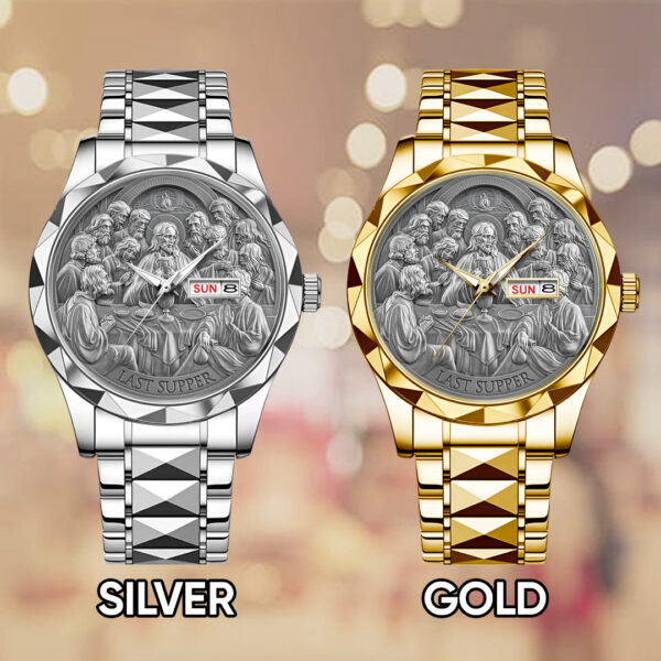 God Is Good Alloy Luxury Quartz Watch - TANTN 14581
