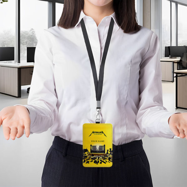 Personalized MET Band ID Badge Holder - TANTN 14607
