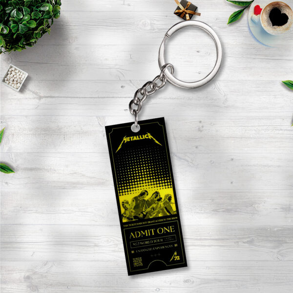 MET Band Custom Shape 2-sided Keychain - TANTN 14613