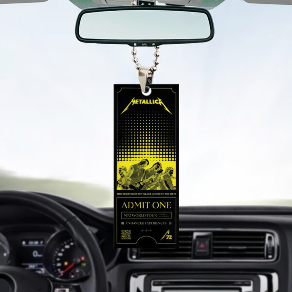 MET Band Custom Shape 2-sided Acrylic Car Ornament – TANTN 14614