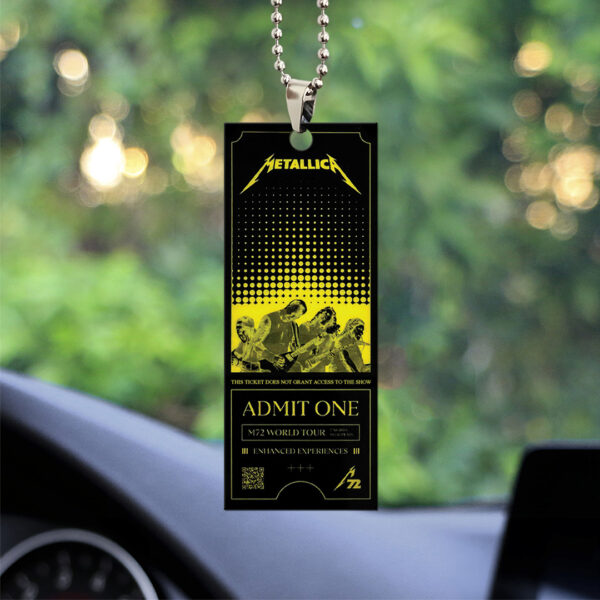 MET Band Custom Shape 2-sided Acrylic Car Ornament – TANTN 14614