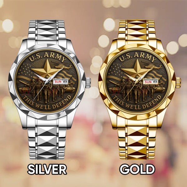 US Army Alloy Luxury Quartz Watch - TANTN 14618