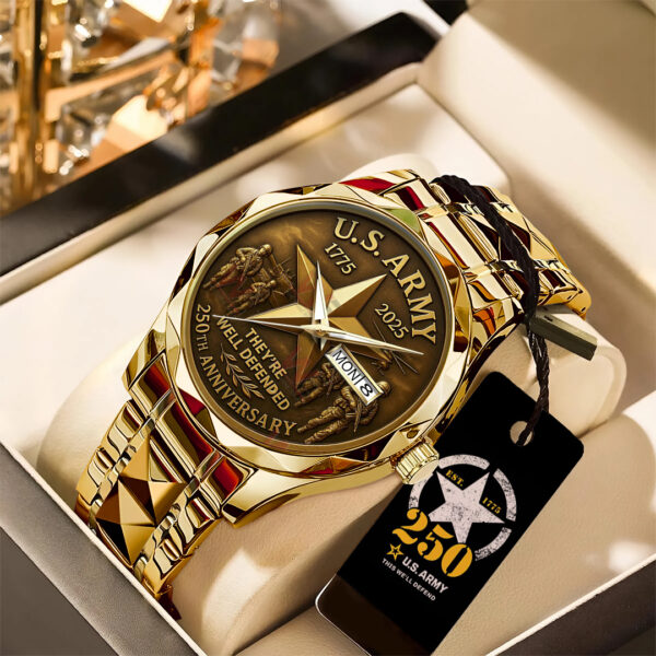 US Army Alloy Luxury Quartz Watch - TANTN 14619