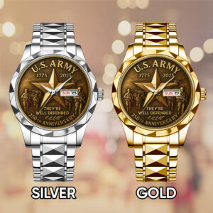 US Army Alloy Luxury Quartz Watch - TANTN 14619
