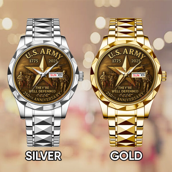 US Army Alloy Luxury Quartz Watch - TANTN 14619