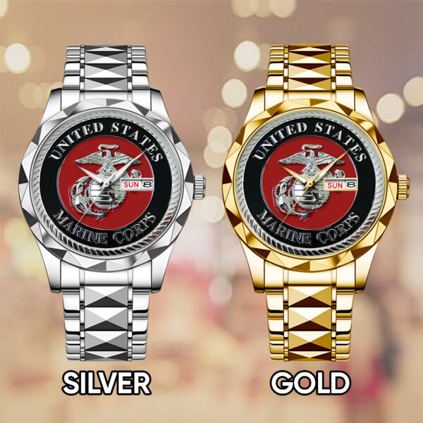 US Marine Corps Alloy Luxury Quartz Watch - TANTN 14628
