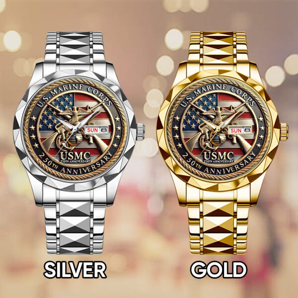US Marine Corps Alloy Luxury Quartz Watch - TANTN 14630