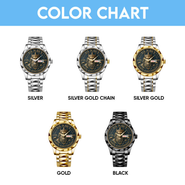 US Navy Alloy Luxury Quartz Watch - TANTN 14632