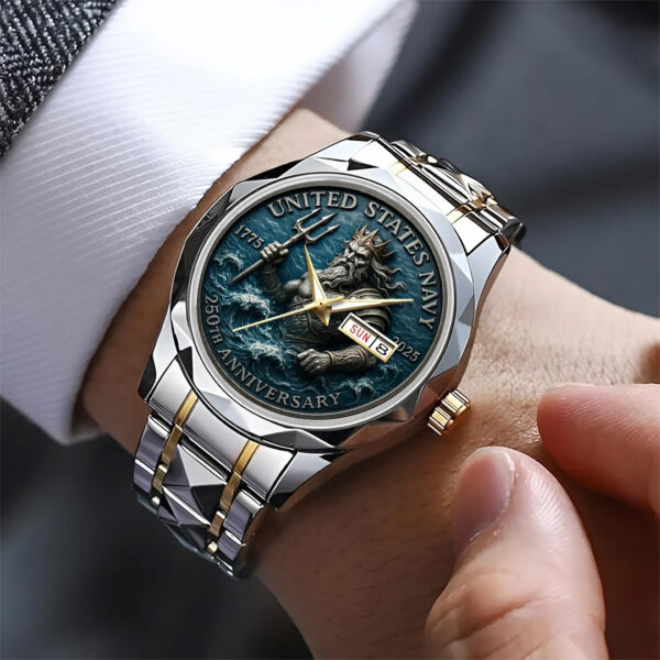 US Navy Alloy Luxury Quartz Watch - TANTN 14634
