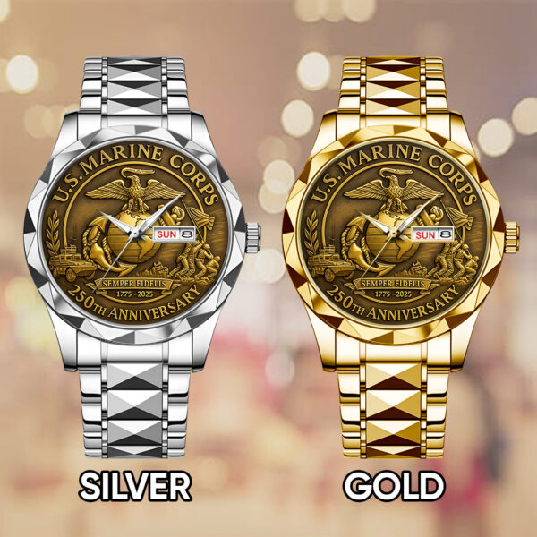 US Marine Corps Alloy Luxury Quartz Watch - TANTN 14636