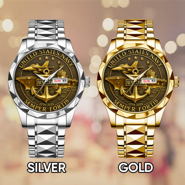 US Navy Alloy Luxury Quartz Watch - TANTN 14638