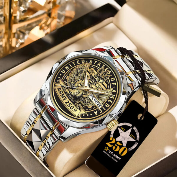 US Army Alloy Luxury Quartz Watch - TANTN 14640