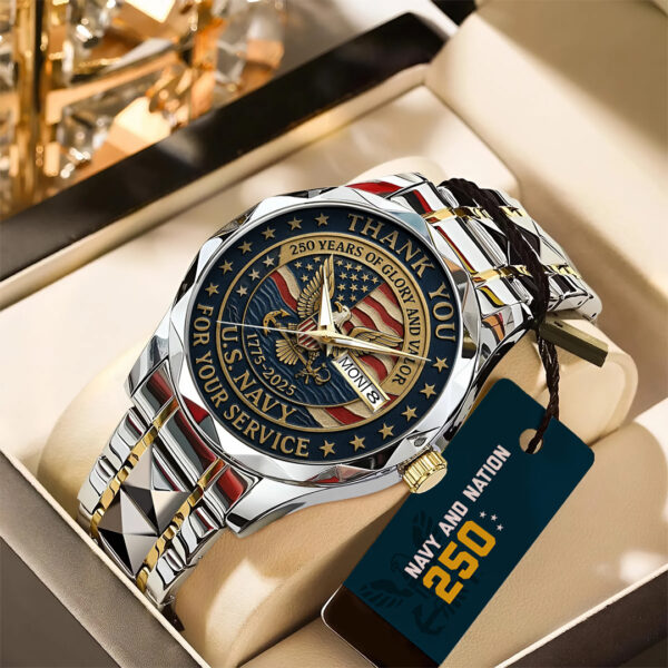 US Navy Alloy Luxury Quartz Watch - TANTN 14649