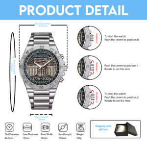 US250 Gentleman Stainless Steel Watch - TANTN 14659