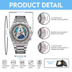 Star Trek Gentleman Stainless Steel Watch - TANTN 14662