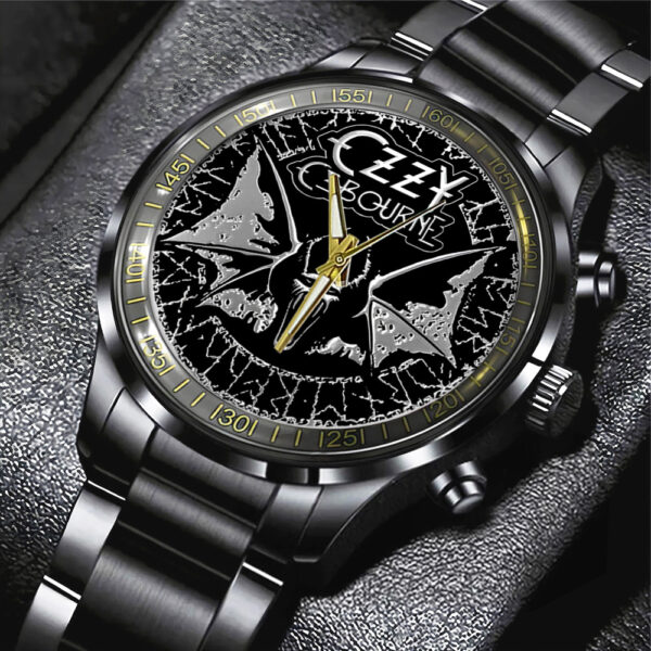 Ozzy Osbourne Black Stainless Steel Watch - TANTN 14700