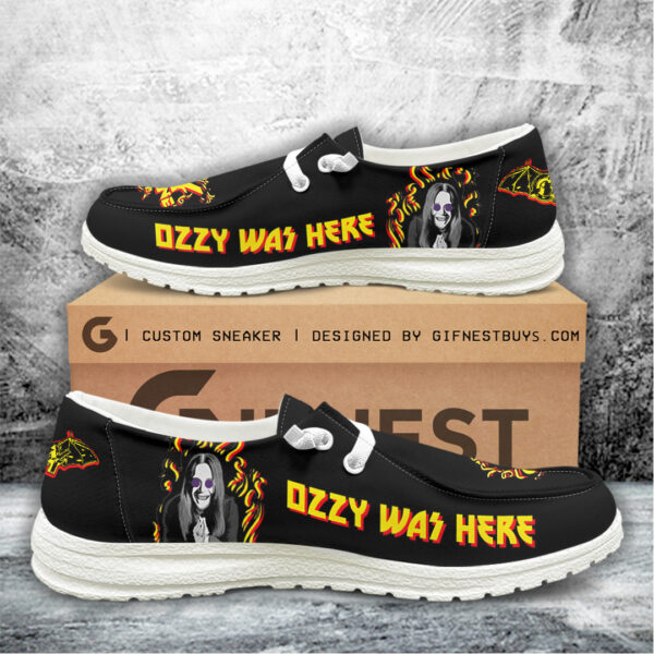 Ozzy Osbourne Custom Hey Dude Shoes - TANTN 14708