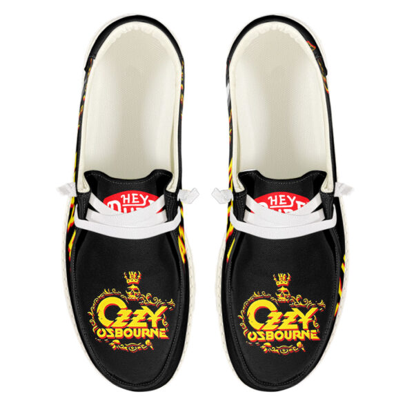 Ozzy Osbourne Custom Hey Dude Shoes - TANTN 14708