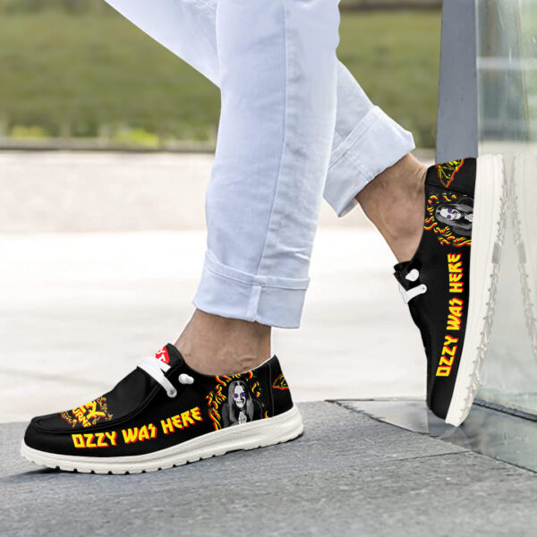 Ozzy Osbourne Custom Hey Dude Shoes - TANTN 14708