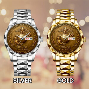 US Marine Corps Alloy Luxury Quartz Watch - TANTN 14719