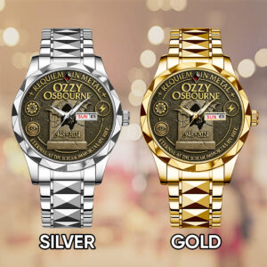 Ozzy Osbourne Alloy Luxury Quartz Watch - TANTN 14735