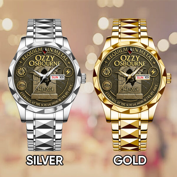 Ozzy Osbourne Alloy Luxury Quartz Watch - TANTN 14735