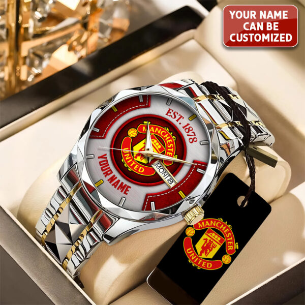 Personalized Manchester United Alloy Luxury Quartz Watch - TANTN 14742